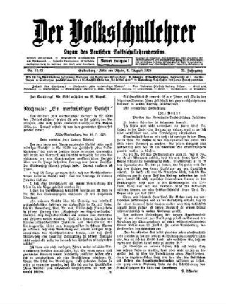 Nochmals: "Ein merkwürdiger Bericht"