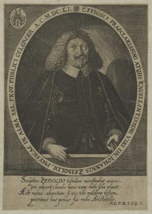 Bildnis des Iohannes Zeisoldus