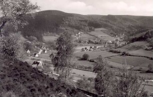 Luftkurort Berlebeck, Blick vom Hahnberg. Detmold. Berlebeck