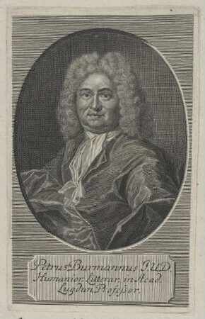 Bildnis des Petrus Burmannus