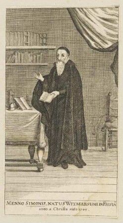 Bildnis des Menno Simonis