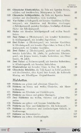 Halsketten (Nr. 669-678)