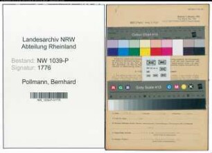 Entnazifizierung Bernhard Pollmann , geb. 24.03.1894 (Chemiearbeiter)
