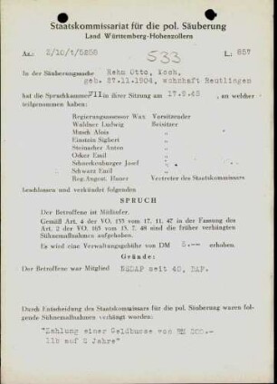 Rehm, Otto