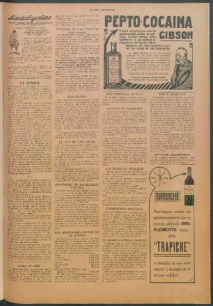 Los admirables frutos de la guerra