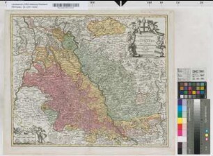 Archiepiscopatus et electoratus Coloniensis, ut et ducatuum Juliacensis et Montensis nec non comitatus Meursiae nova tabula. Excudente Jon. Bapt. Homan Noribergae