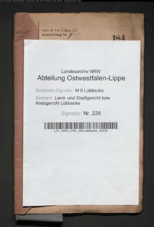 Erblasser: Barre, Friedrich Julius; Erblasser: Barre, Henriette, geb. Sandoz: