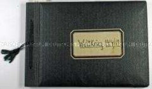 Privates Fotoalbum eines Ballonbeobachters aus dem Ersten Weltkrieg mit Bildern aus Frankreich