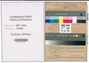 Entnazifizierung Wilhelm Dasbach , geb. 14.08.1893 (Hochbautechniker)
