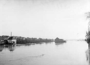 Emshochwasser bei Rheine Dezember 1960