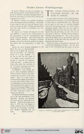 53: The wood engravings of Walther Klemm