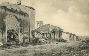 Erster Weltkrieg - Postkarten "Aus großer Zeit 1914/15". "Etang"