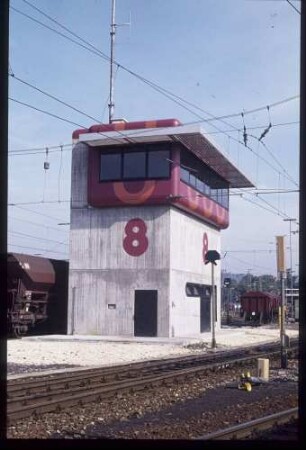 Stellwerk 8 im Abstellbahnhof