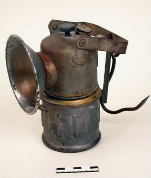 Acetylen-Handlampe mit Schraubverschluss