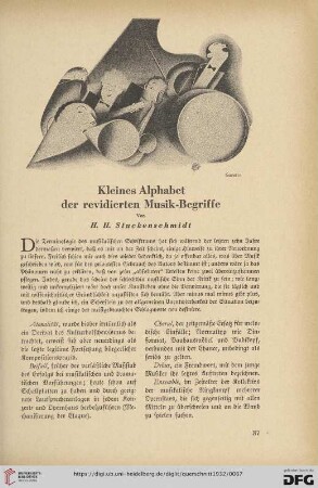 12: Kleines-Alphabet der revidierten Musik-Begriffe