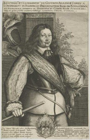 Bildnis des Gustavus Adolphus Comes a Löwenhavpt