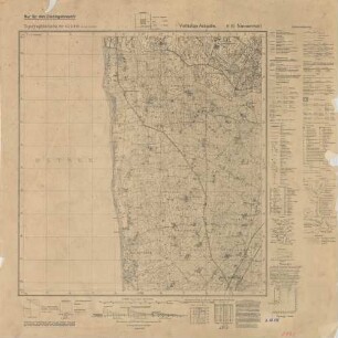 0192 Nimmersatt, Topographische Karte 1:25 000 (4-cm-Karte)
