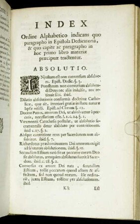 Index Ordine Alphabetico [...]