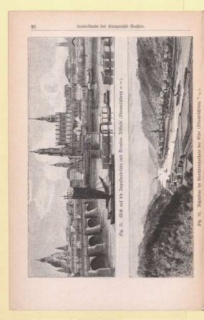 Blick auf die Augustusbrücke und Dresden-Altstadt
