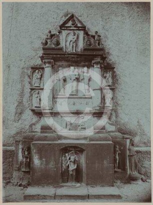 Steinaltar aus der kath. Kirche Ullersdorf