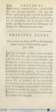 Chapitre LXXXV