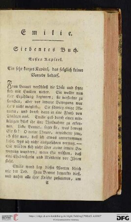 Siebentes Buch