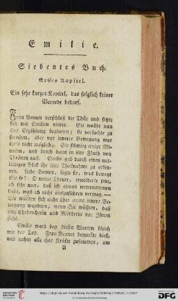 Siebentes Buch