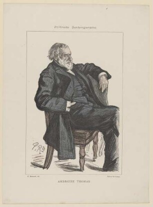 Bildnis des Ambroise Thomas