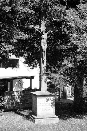 Wegekreuz (Wegekreuz); Nüsttal, Rhönstraße