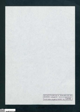 Vermögen des verstorbenen Johann Adam Laubinger