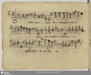 [Gosse, Maistre:] O vos omnes