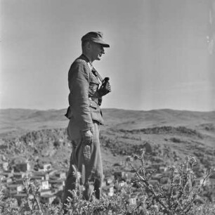 Griechenland. Insel Limnos. Soldaten der Wehrmacht im Einsatz.