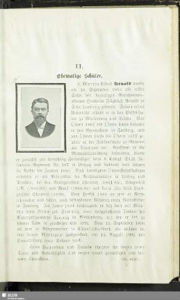 II. Ehemalige Schüler