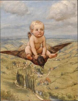 Ritt auf dem Vogel