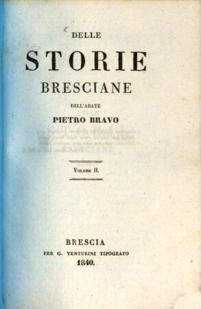 Delle Storie Bresciane. 2