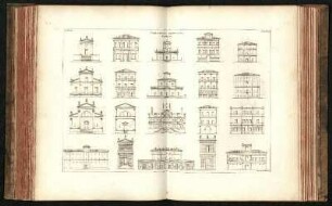 Deuxième Partie. Planche 4: Combinaisons verticales de pilastres