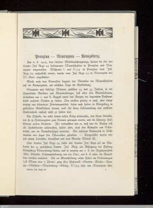 Prenzlau - Neuruppin - Königsberg