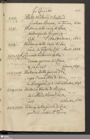 In Quarto [Nr. 2212-2288]