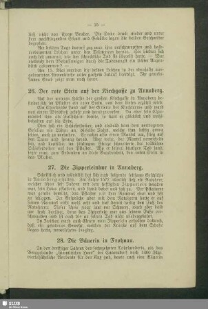 28. Die Bäuerin in Frohnau