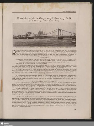 Maschinenfabrik Augsburg-Nürnberg, A.-G. Werk Nürnberg, Werk Gustavsburg