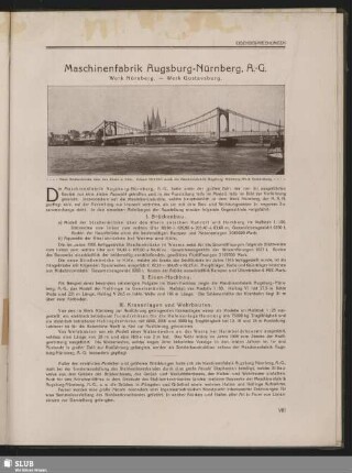 Maschinenfabrik Augsburg-Nürnberg, A.-G. Werk Nürnberg, Werk Gustavsburg