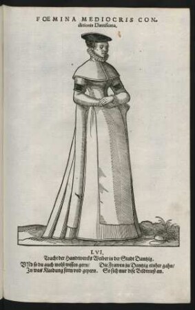 Foemina Mediocris Conditionis Dantiscana.