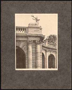 Märchenbrunnen, Berlin-Friedrichshain: Tafel 26: Brunnenarchitektur (aus: Max Osborn, Der Märchenbrunnen am Friedrichshain zu Berlin)