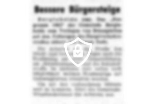 Bessere Bürgersteige
