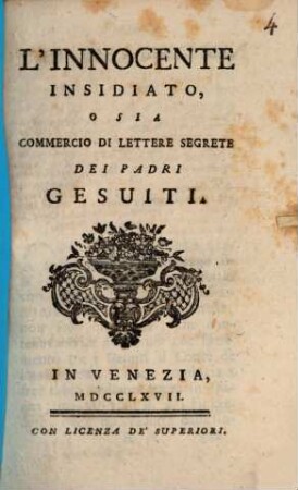 L' Innocente insidiato