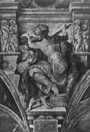 Sixtinische Decke — Propheten und Sibyllen — Die Libysche Sibylle