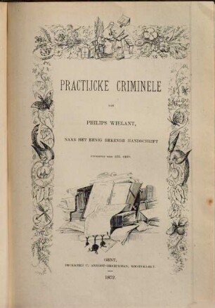Maatschappij der Vlaemsche Bibliophilen. 3. Ser., 15. 1872