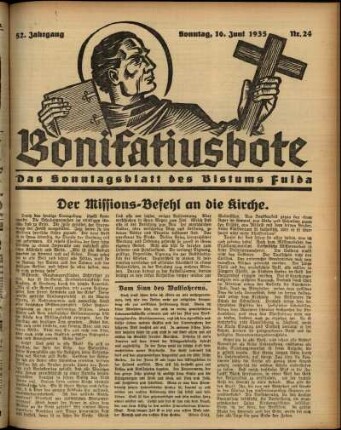 Ausgabe vom Sonntag, den 16. Juni 1935.