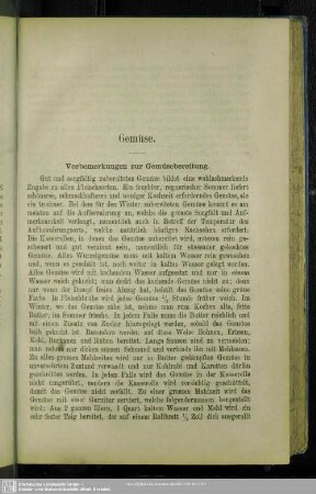 Gemüse