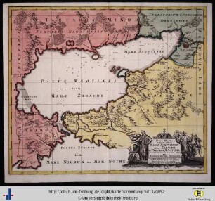 Nova mappa geographica Maris Assoviensis vel de Zabache et Paludis Maeotidis.
